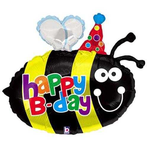 Фигура, Пчелка с Днем Рождения, 69см Фигура, Пчелка с Днем Рождения, 69см