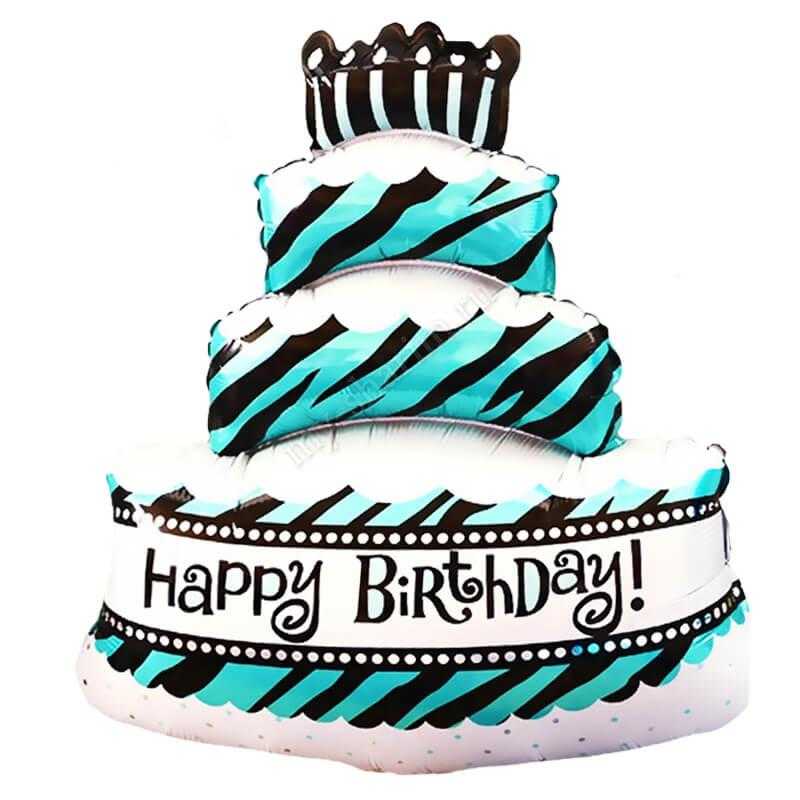 Фигура, Торт со свечками 91 см Фигура, Торт со свечками 91 см