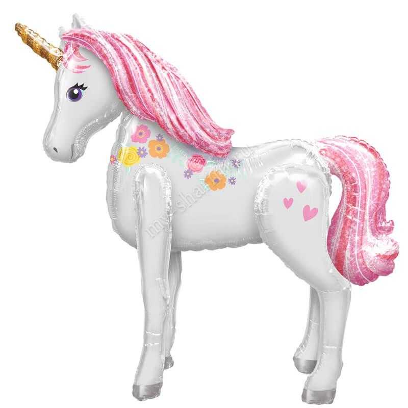 Ходячая Фигура, Единорог Нежный, 117см Ходячая Фигура, Единорог Нежный, 117см